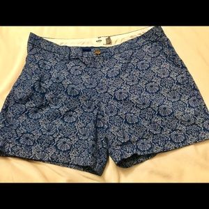 Old Navy cobalt blue shorts
